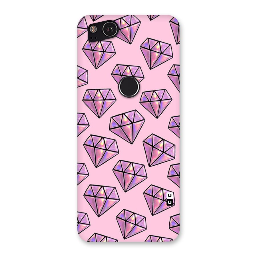 Purple Diamond Designs Back Case for Google Pixel 2
