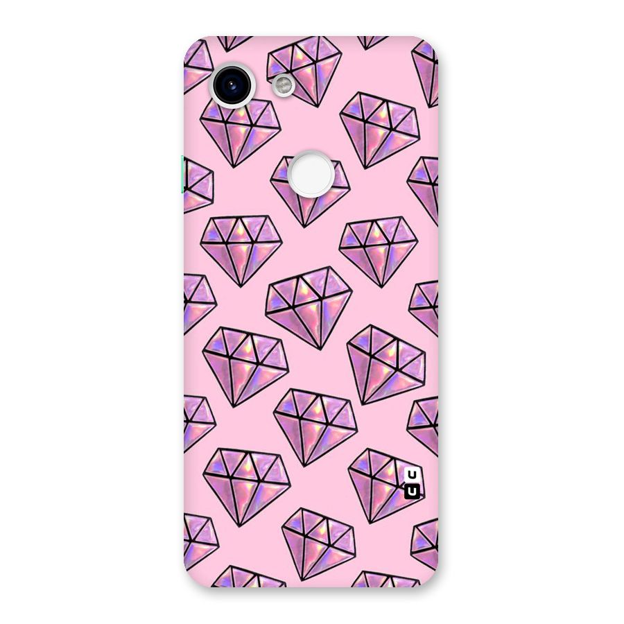 Purple Diamond Designs Back Case for Google Pixel 3