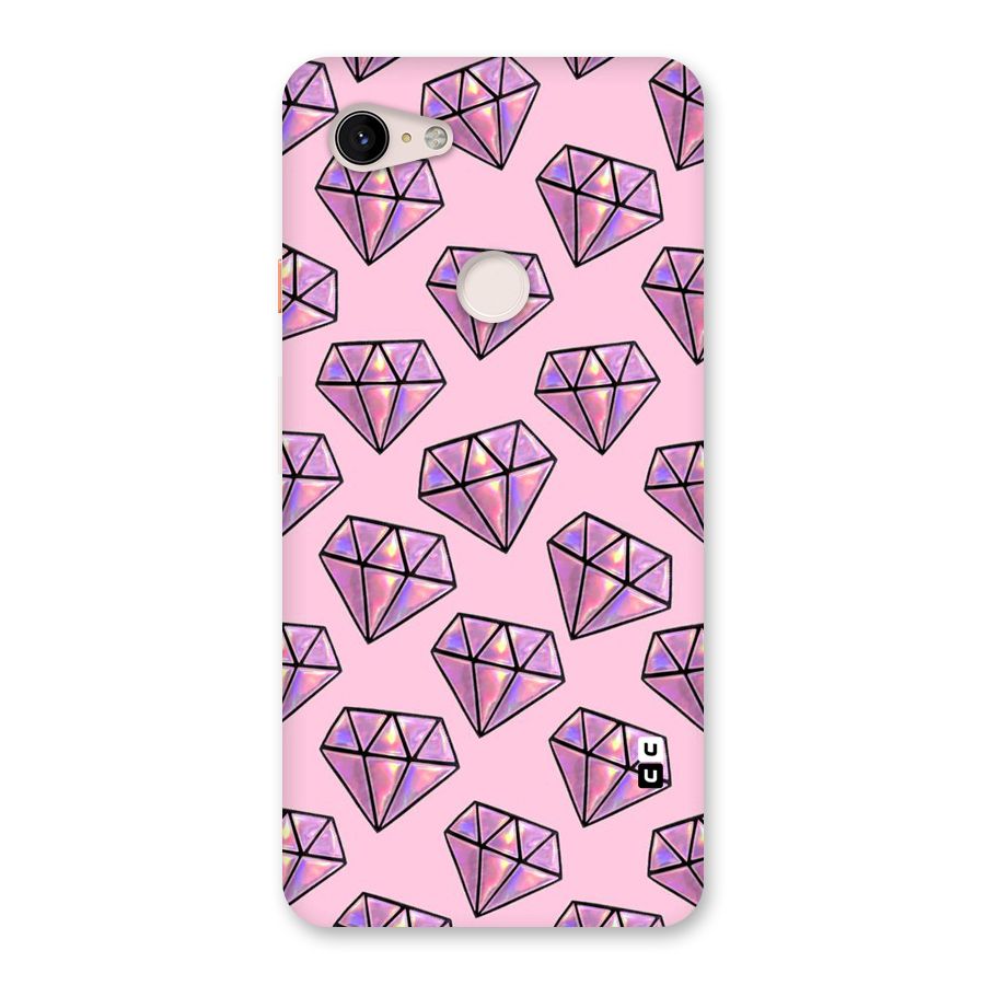 Purple Diamond Designs Back Case for Google Pixel 3 XL