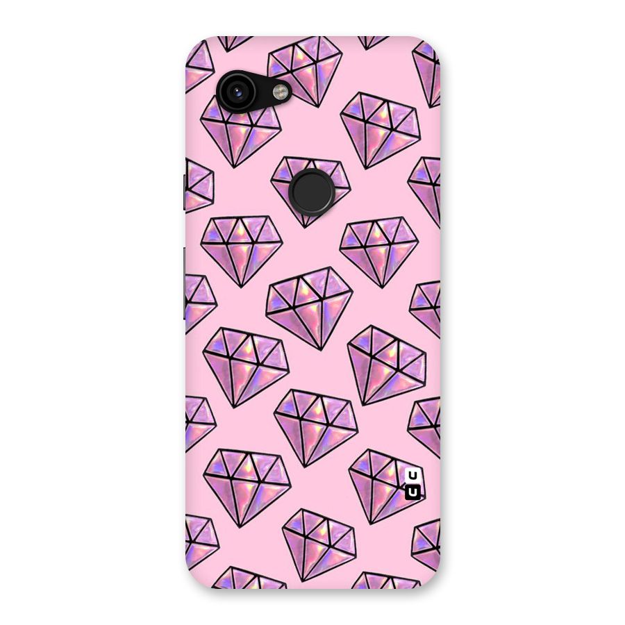 Purple Diamond Designs Back Case for Google Pixel 3a