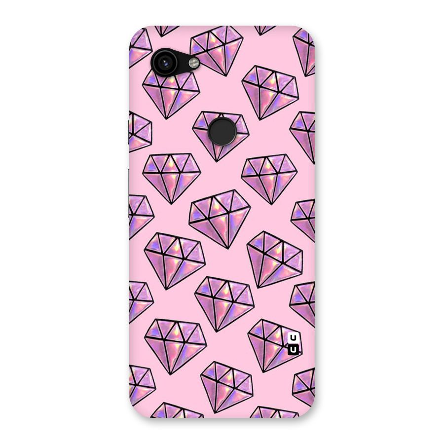 Purple Diamond Designs Back Case for Google Pixel 3a XL