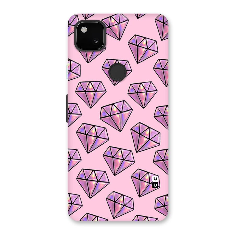 Purple Diamond Designs Back Case for Google Pixel 4a