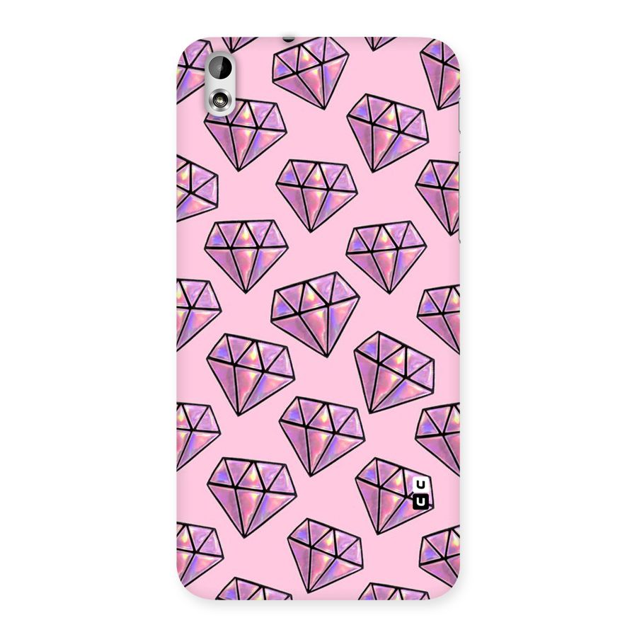 Purple Diamond Designs Back Case for HTC Desire 816g