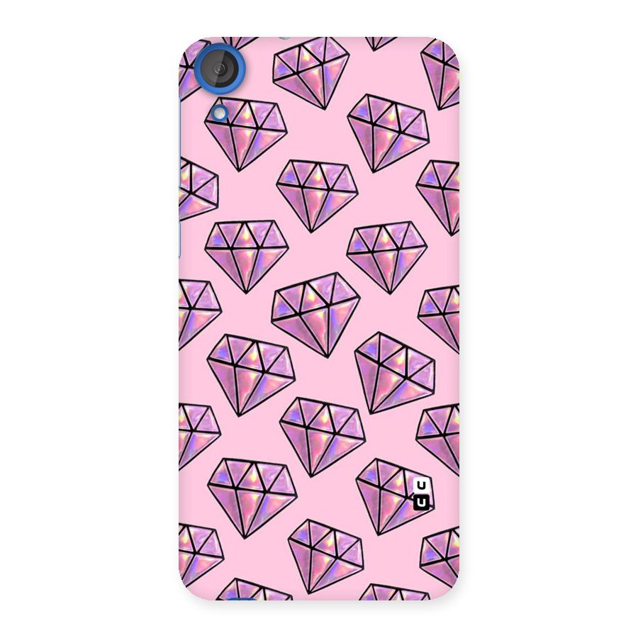 Purple Diamond Designs Back Case for HTC Desire 820