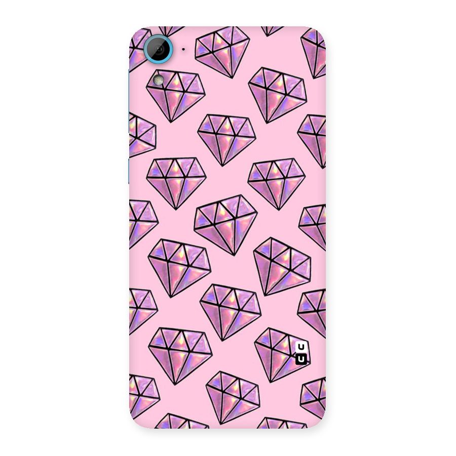 Purple Diamond Designs Back Case for HTC Desire 826