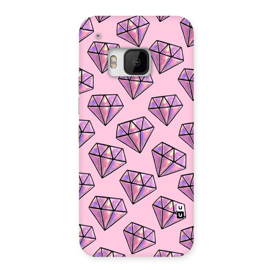 Purple Diamond Designs Back Case for HTC One M9
