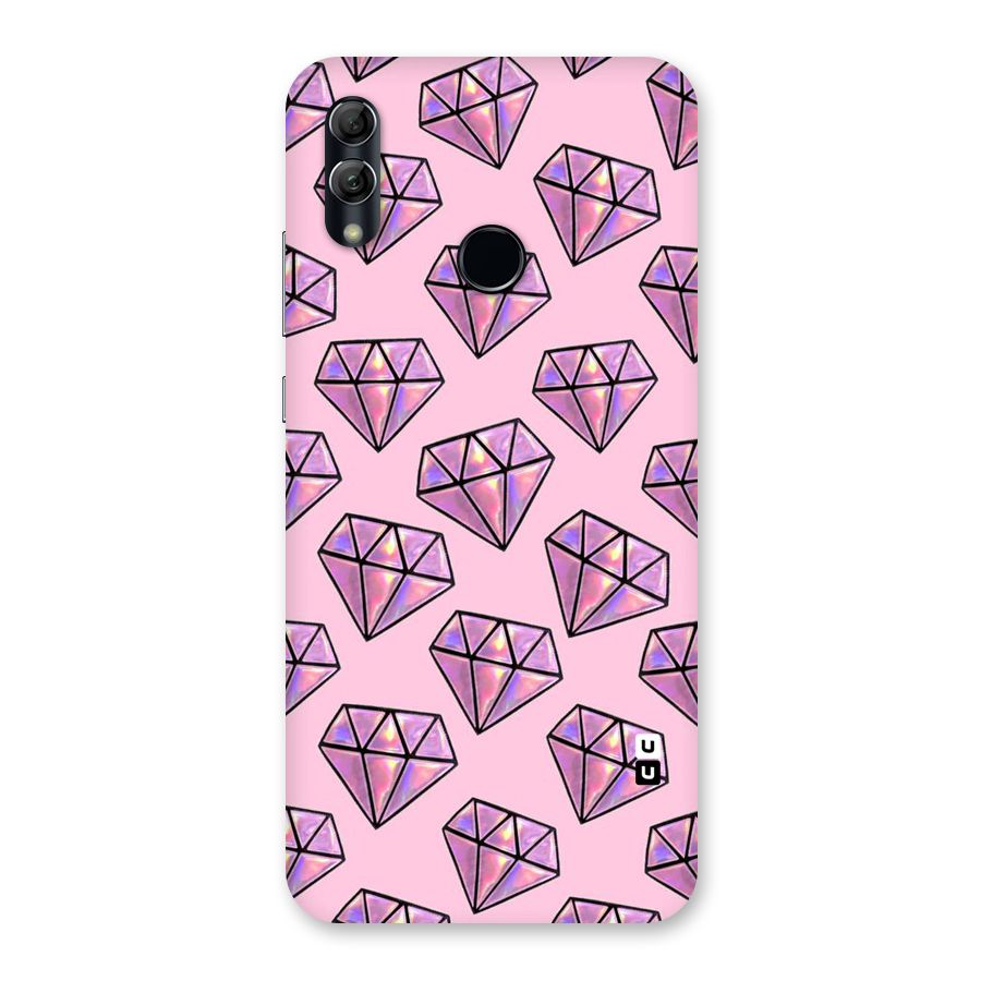 Purple Diamond Designs Back Case for Honor 10 Lite