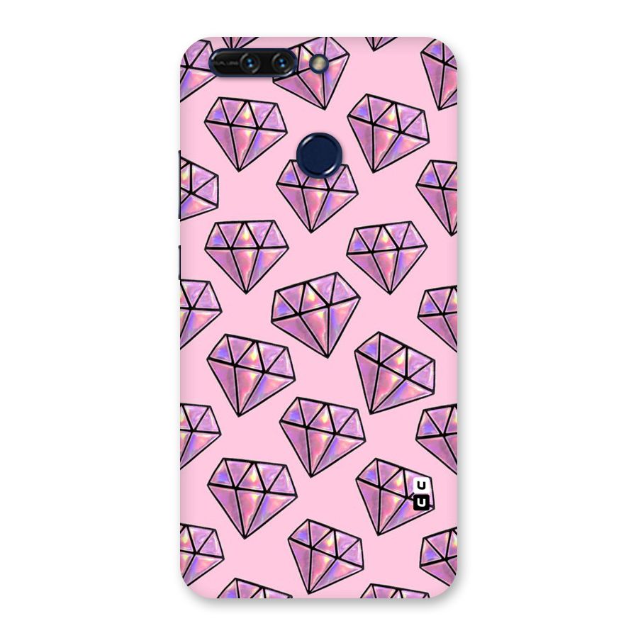 Purple Diamond Designs Back Case for Honor 8 Pro