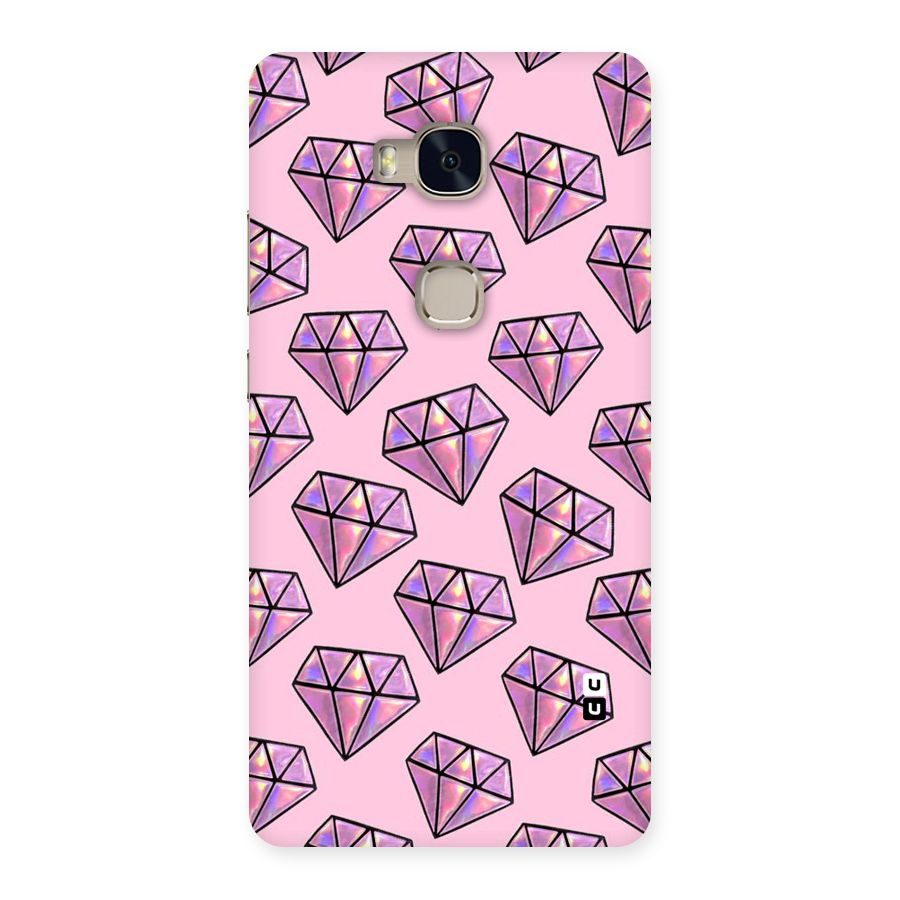 Purple Diamond Designs Back Case for Huawei Honor 5X