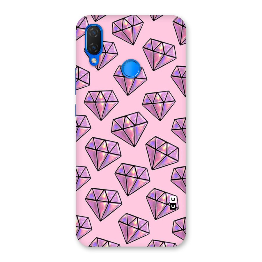 Purple Diamond Designs Back Case for Huawei P Smart+