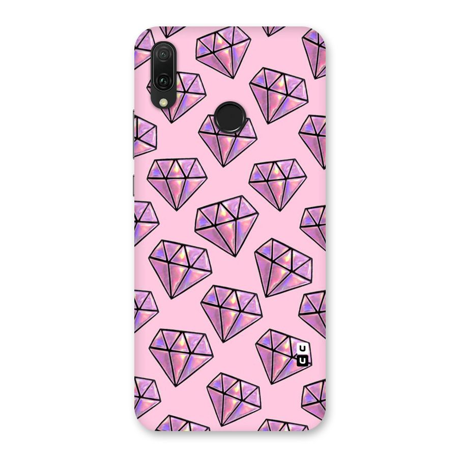 Purple Diamond Designs Back Case for Huawei Y9 (2019)
