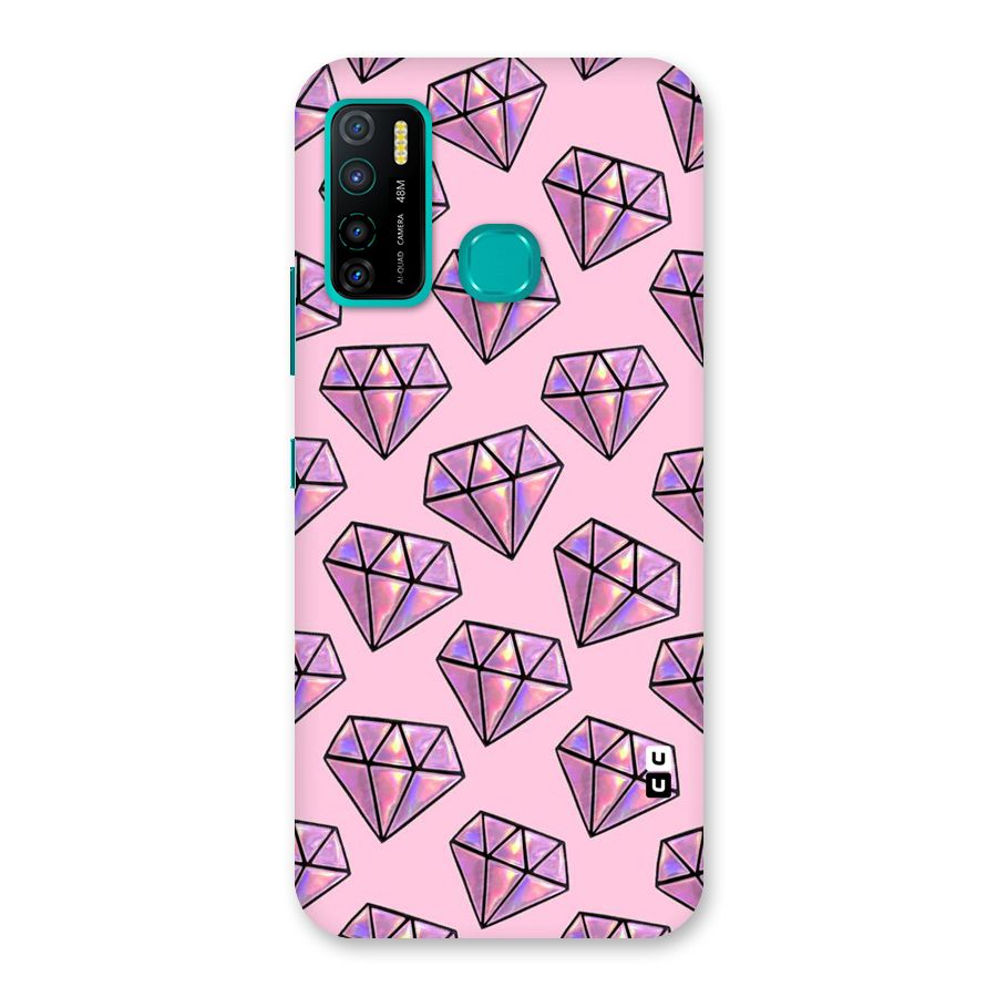 Purple Diamond Designs Back Case for Infinix Hot 9 Pro