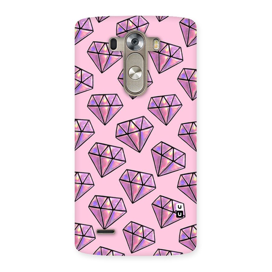 Purple Diamond Designs Back Case for LG G3