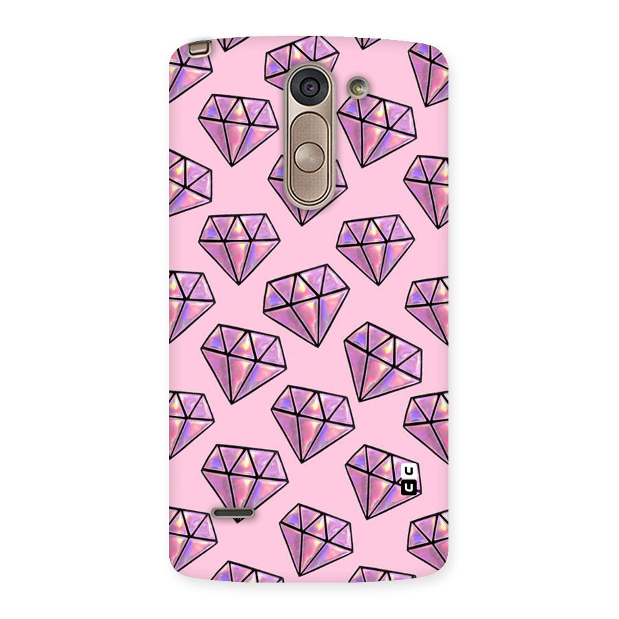 Purple Diamond Designs Back Case for LG G3 Stylus