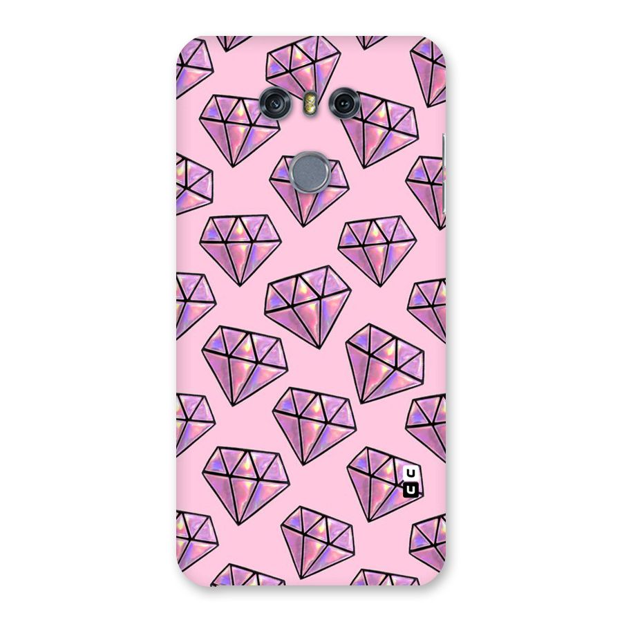 Purple Diamond Designs Back Case for LG G6