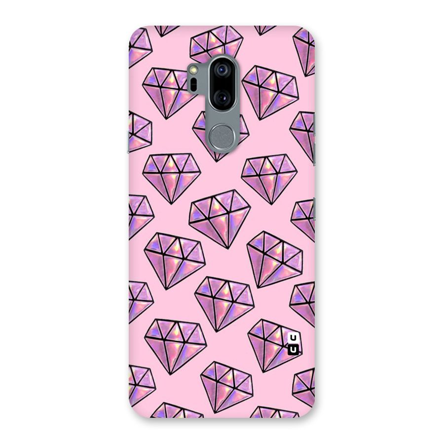 Purple Diamond Designs Back Case for LG G7
