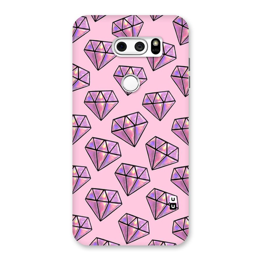 Purple Diamond Designs Back Case for LG V30