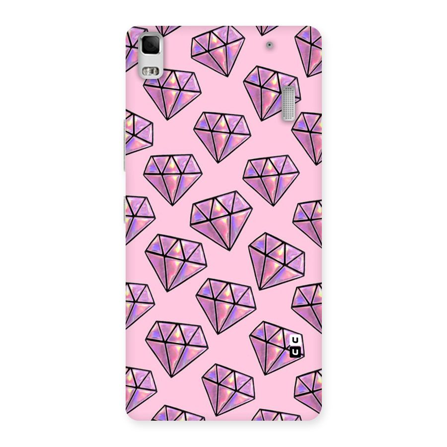 Purple Diamond Designs Back Case for Lenovo A7000