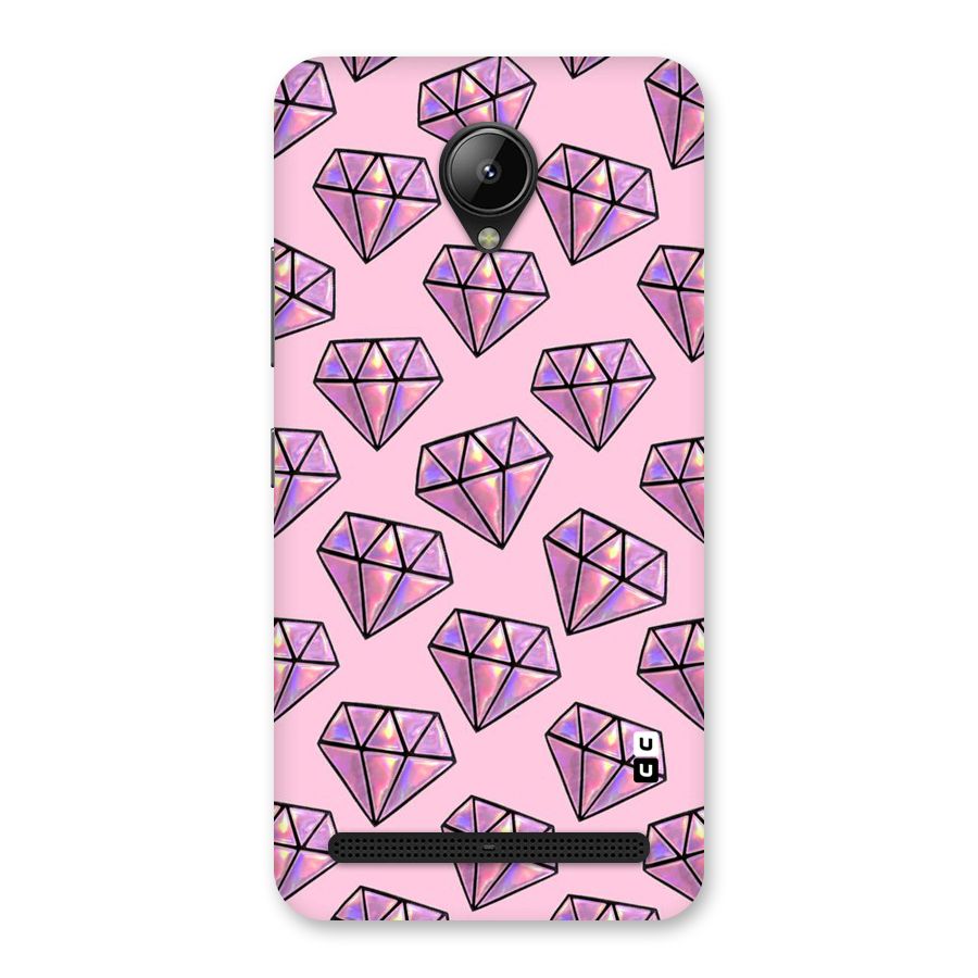 Purple Diamond Designs Back Case for Lenovo C2