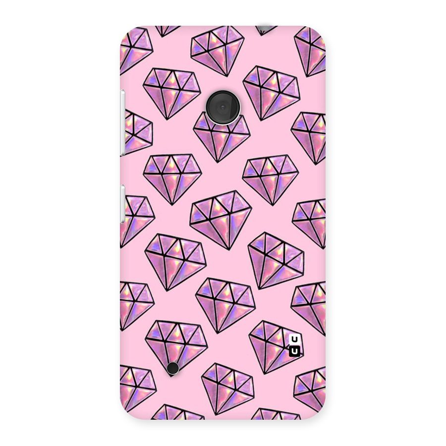 Purple Diamond Designs Back Case for Lumia 530