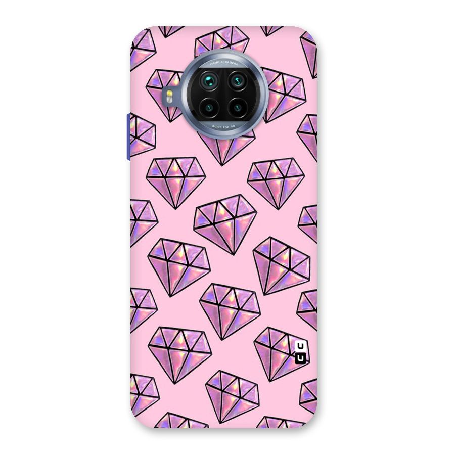Purple Diamond Designs Back Case for Mi 10i