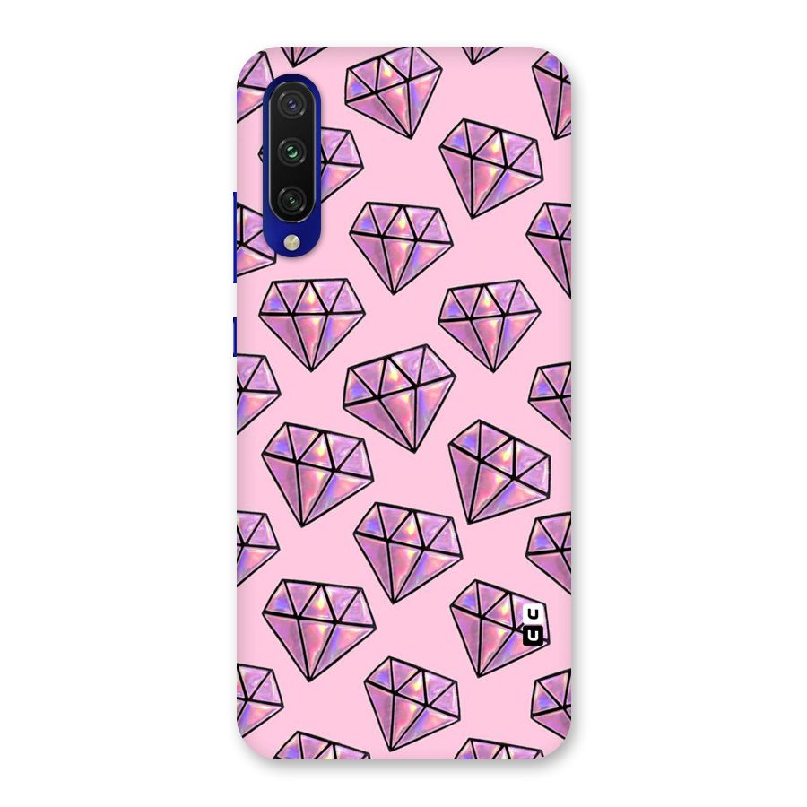 Purple Diamond Designs Back Case for Mi A3