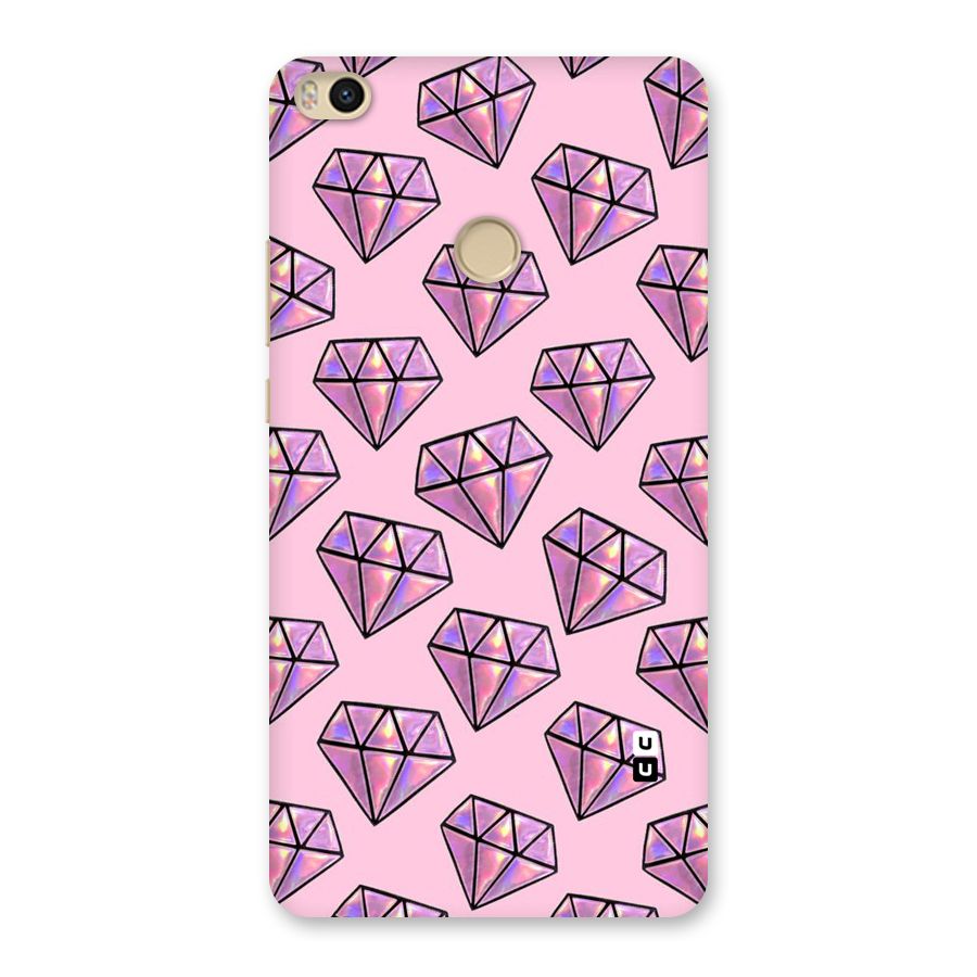 Purple Diamond Designs Back Case for Mi Max 2