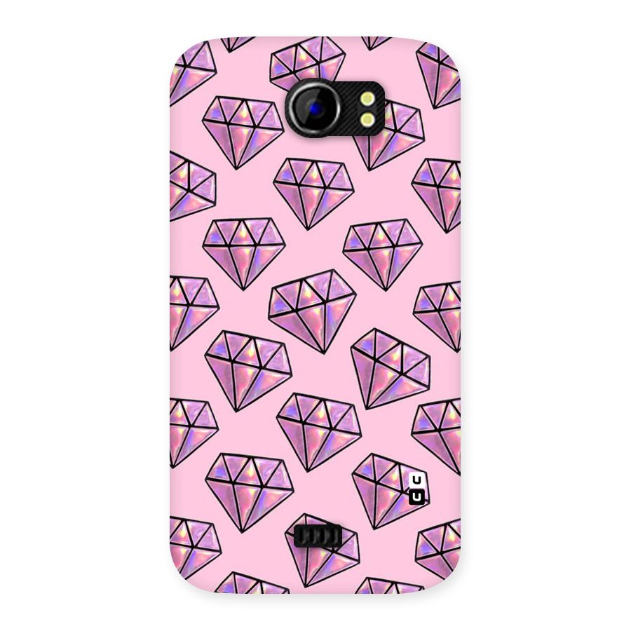 Purple Diamond Designs Back Case for Micromax Canvas 2 A110