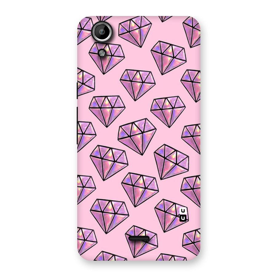 Purple Diamond Designs Back Case for Micromax Canvas Selfie Lens Q345