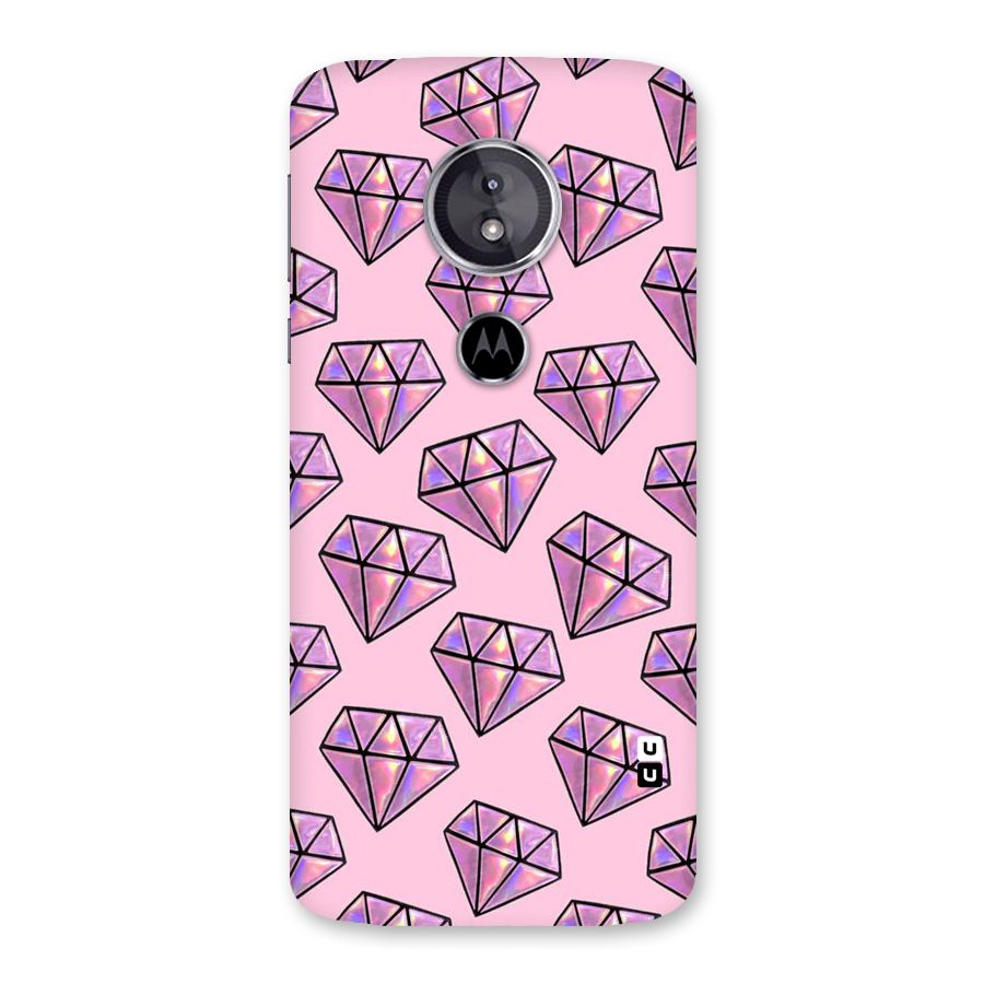 Purple Diamond Designs Back Case for Moto E5