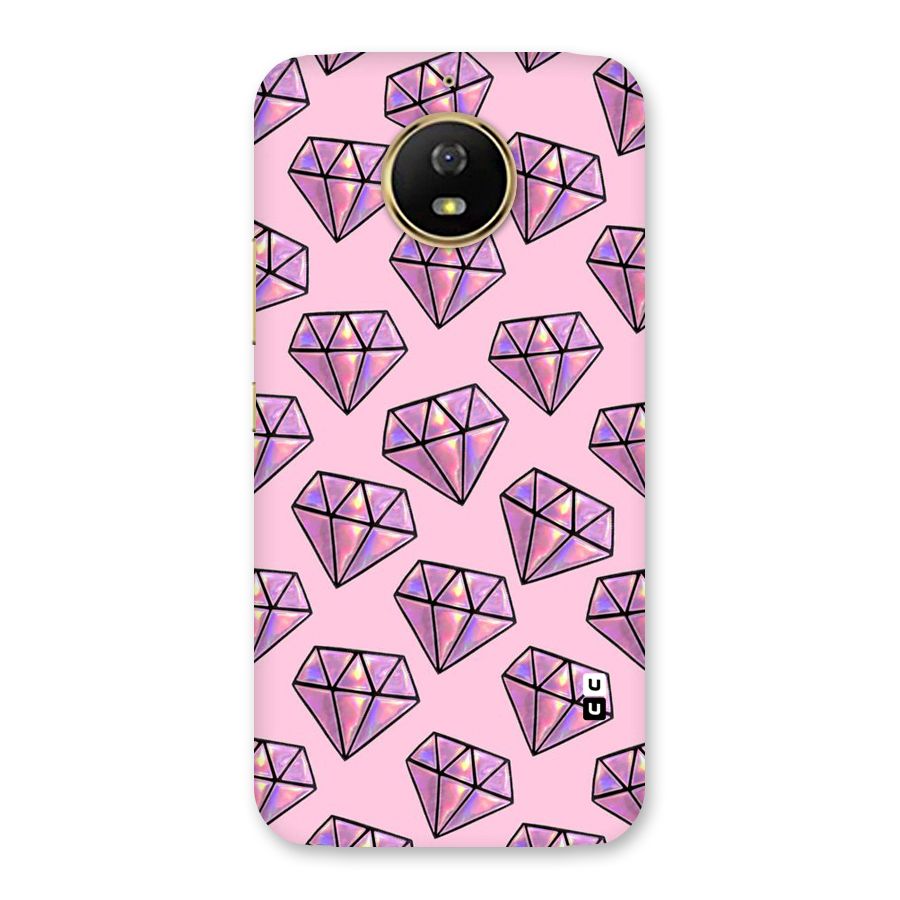 Purple Diamond Designs Back Case for Moto G5s