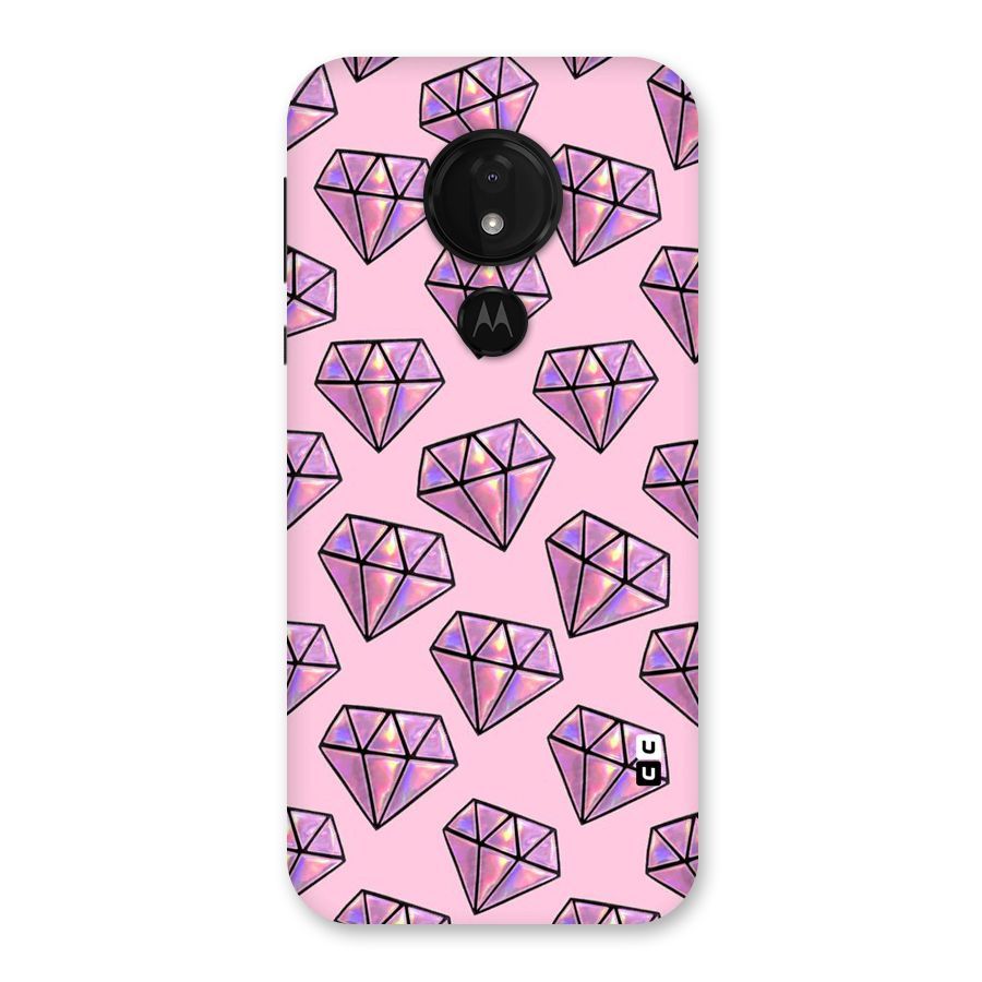 Purple Diamond Designs Back Case for Moto G7 Power