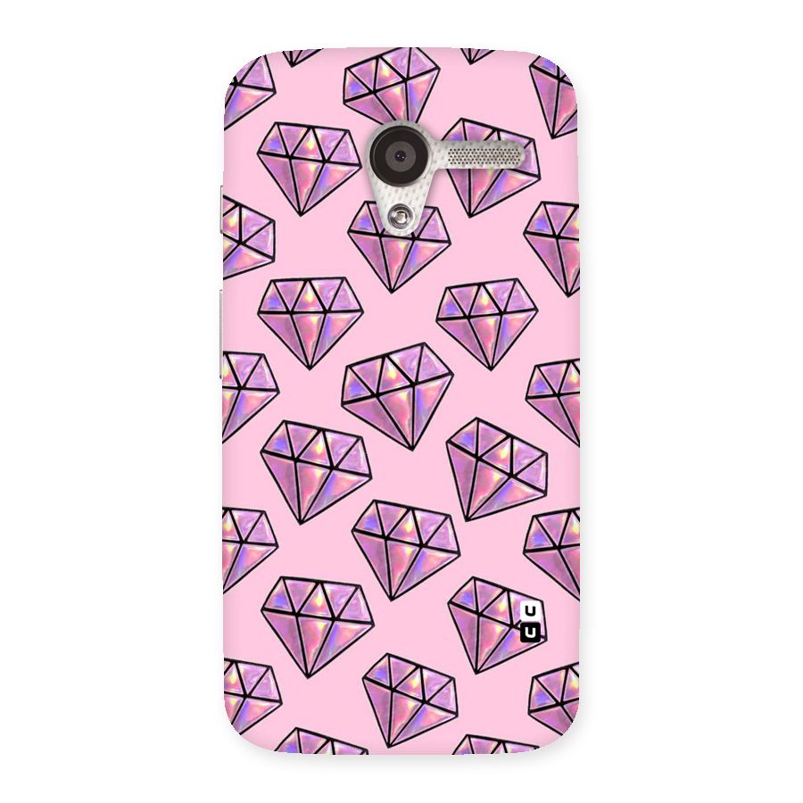 Purple Diamond Designs Back Case for Moto X