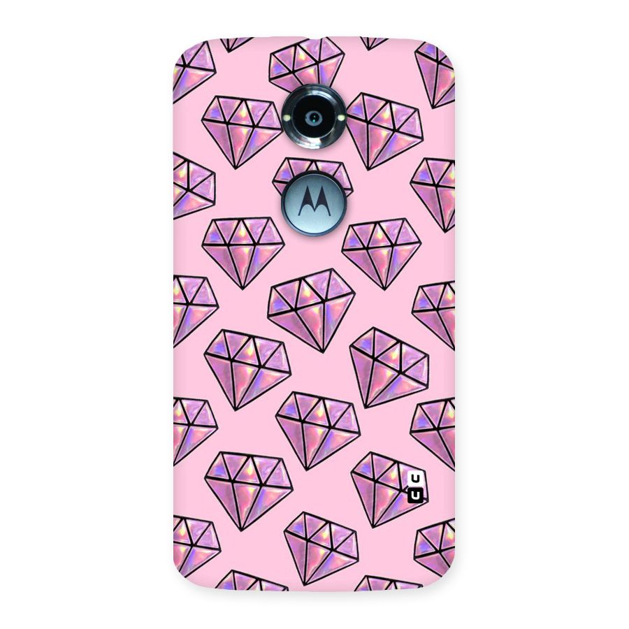 Purple Diamond Designs Back Case for Moto X 2nd Gen