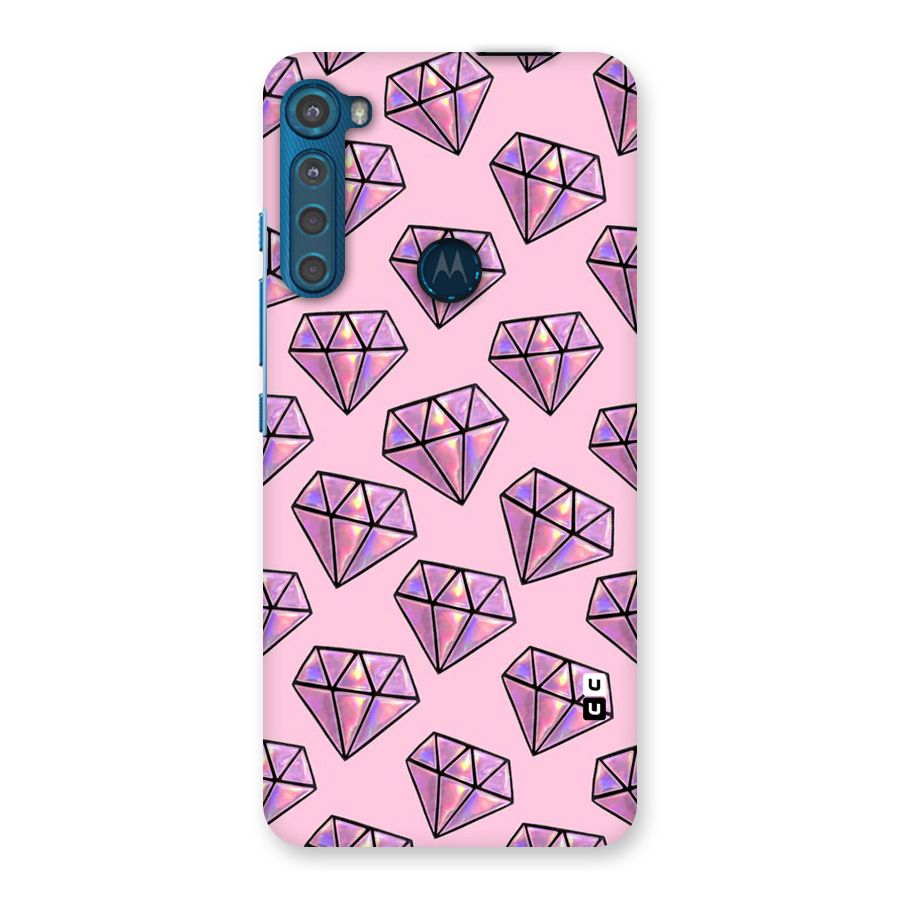Purple Diamond Designs Back Case for Motorola One Fusion Plus