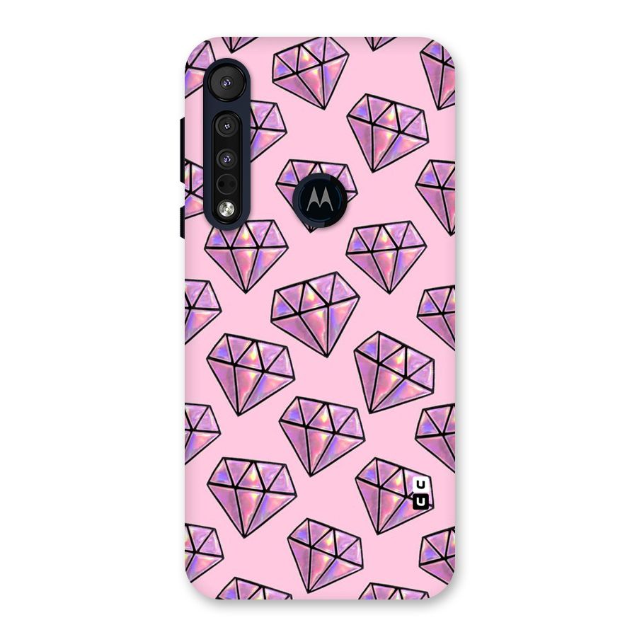 Purple Diamond Designs Back Case for Motorola One Macro