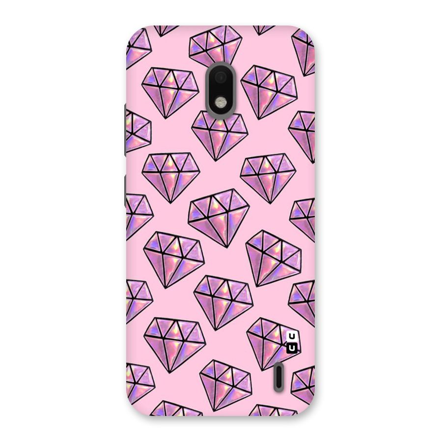 Purple Diamond Designs Back Case for Nokia 2.2