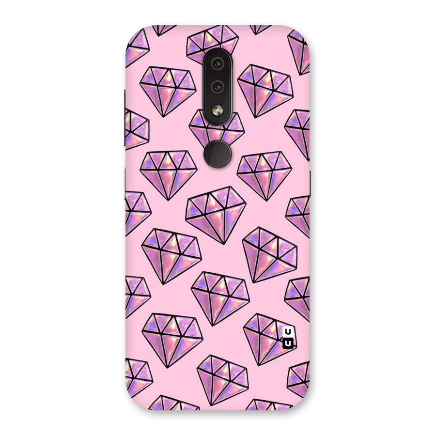 Purple Diamond Designs Back Case for Nokia 4.2