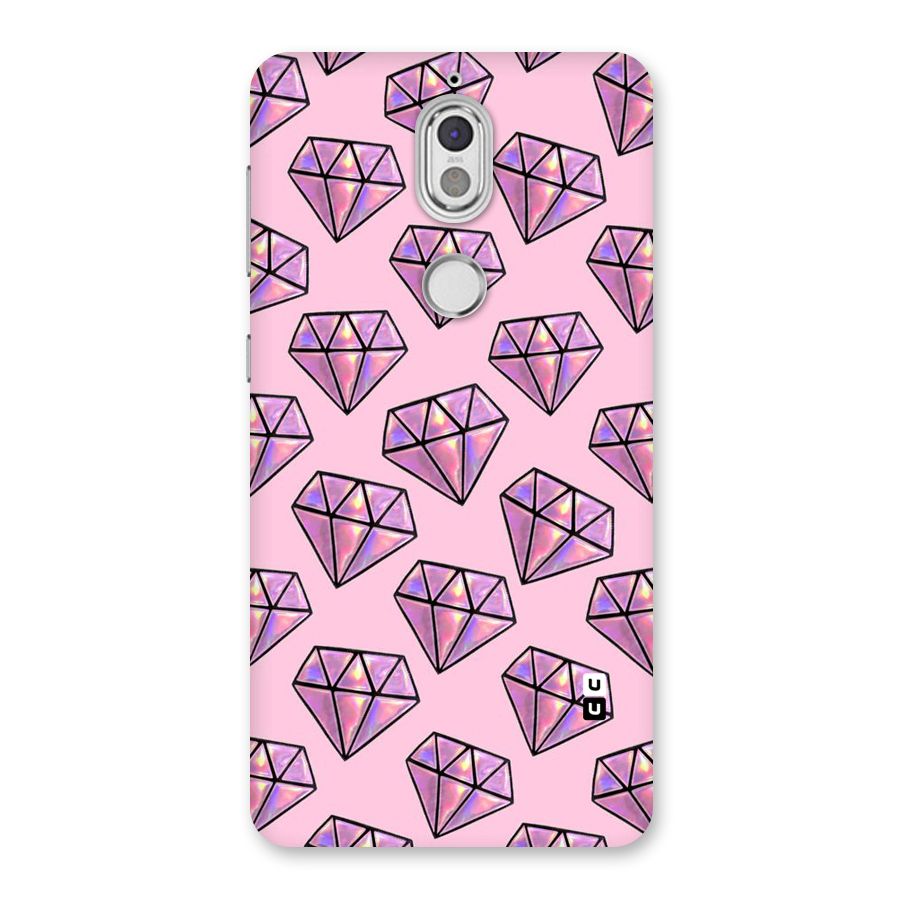 Purple Diamond Designs Back Case for Nokia 7