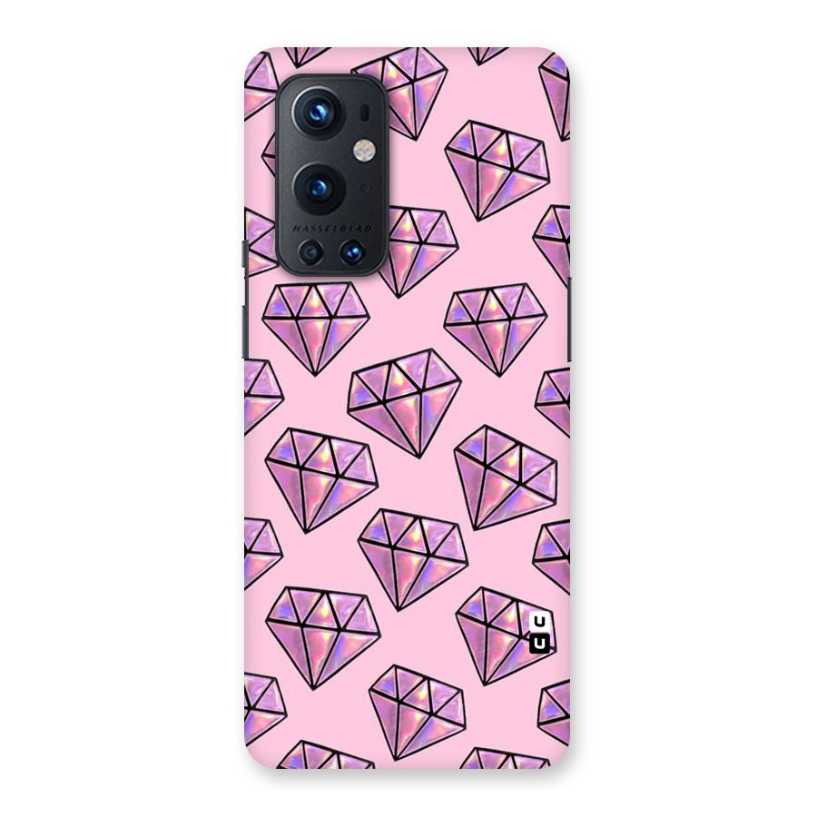 Purple Diamond Designs Back Case for OnePlus 9 Pro