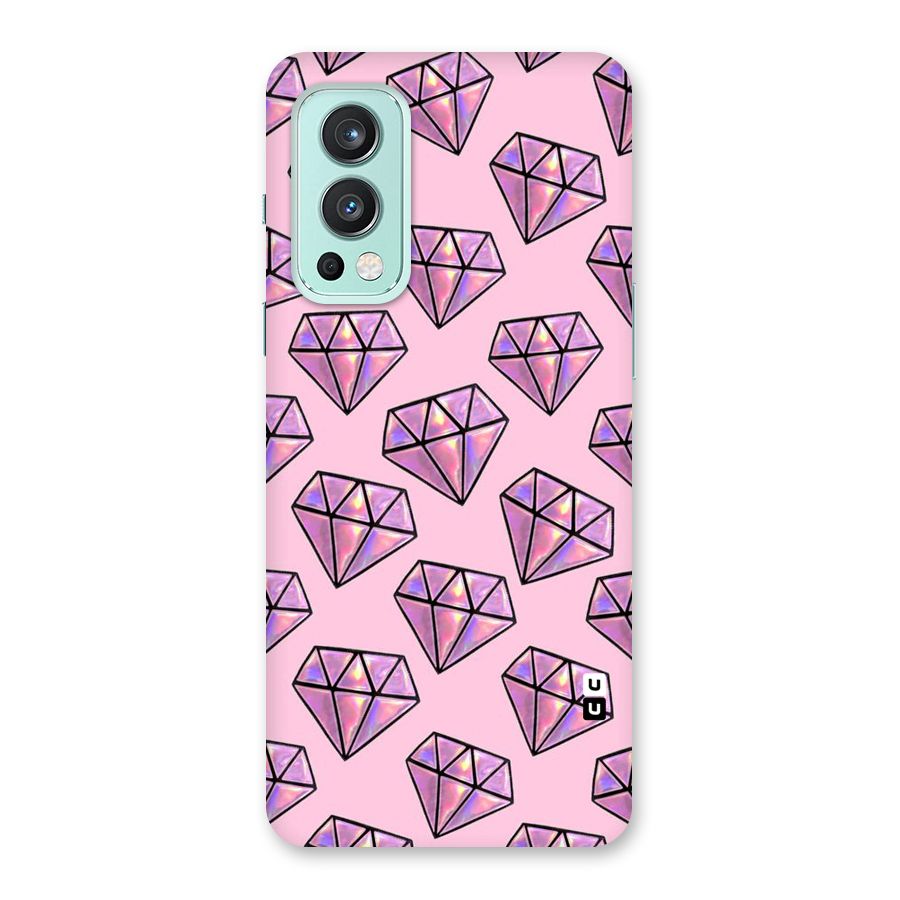 Purple Diamond Designs Back Case for OnePlus Nord 2 5G