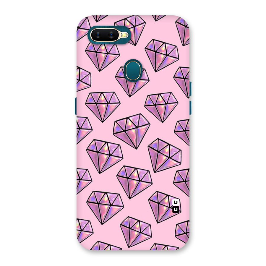 Purple Diamond Designs Back Case for Oppo A11k