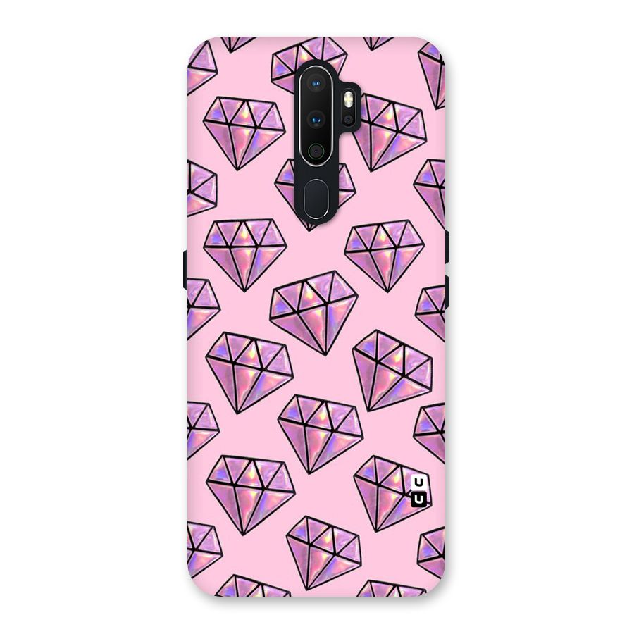 Purple Diamond Designs Back Case for Oppo A5 (2020)