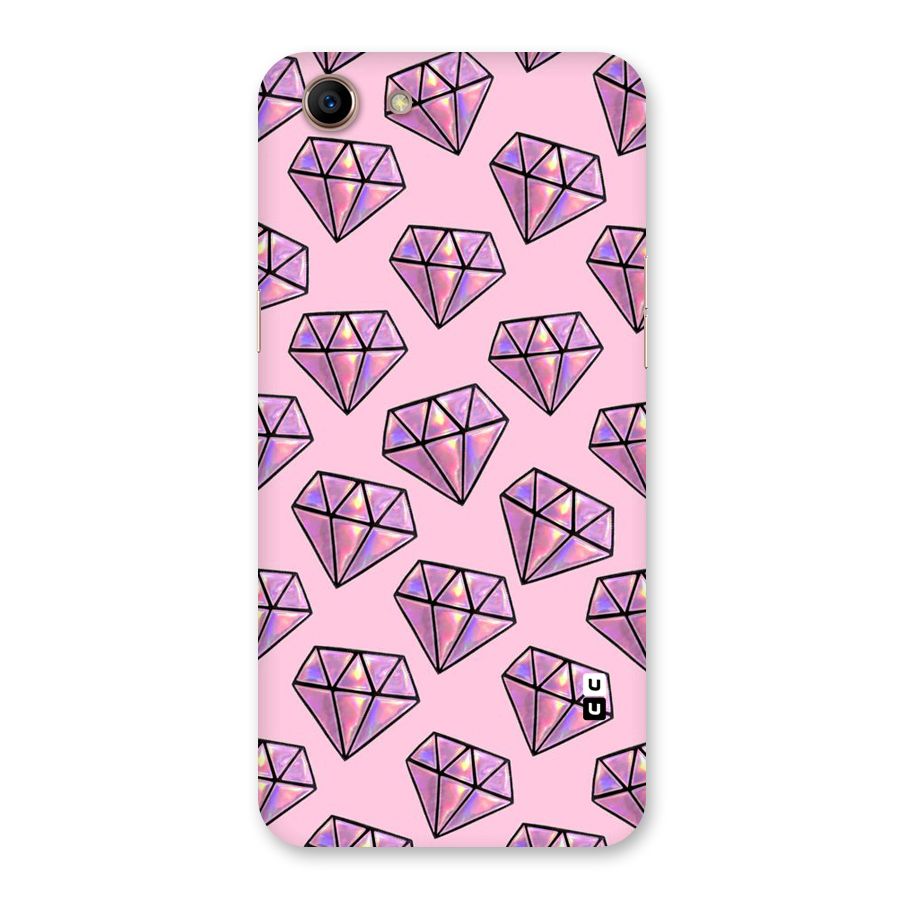 Purple Diamond Designs Back Case for Oppo A83 (2018)