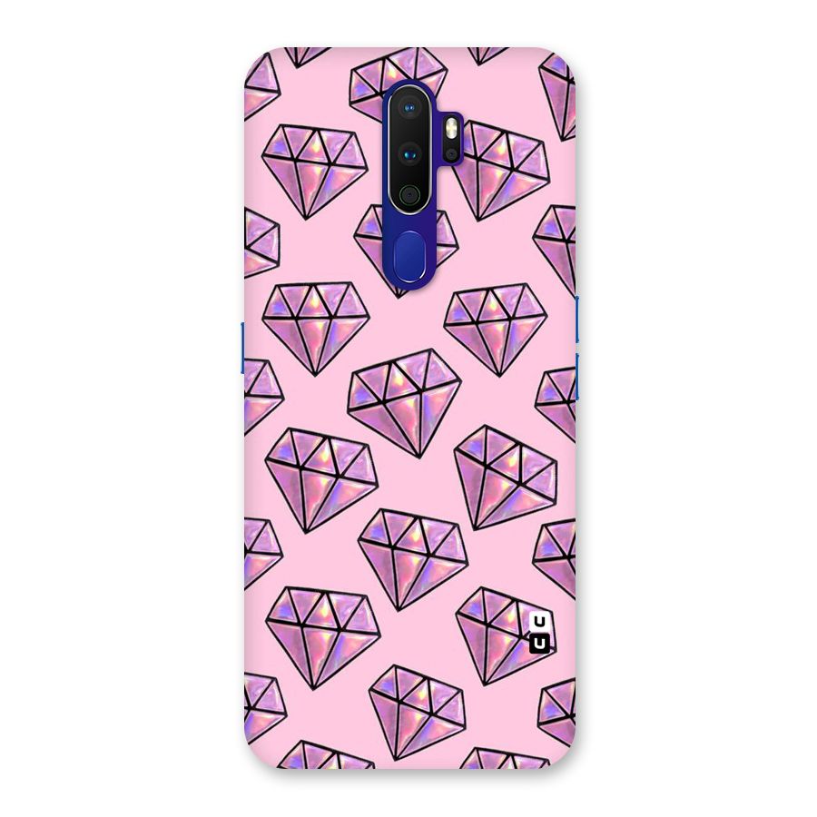 Purple Diamond Designs Back Case for Oppo A9 (2020)