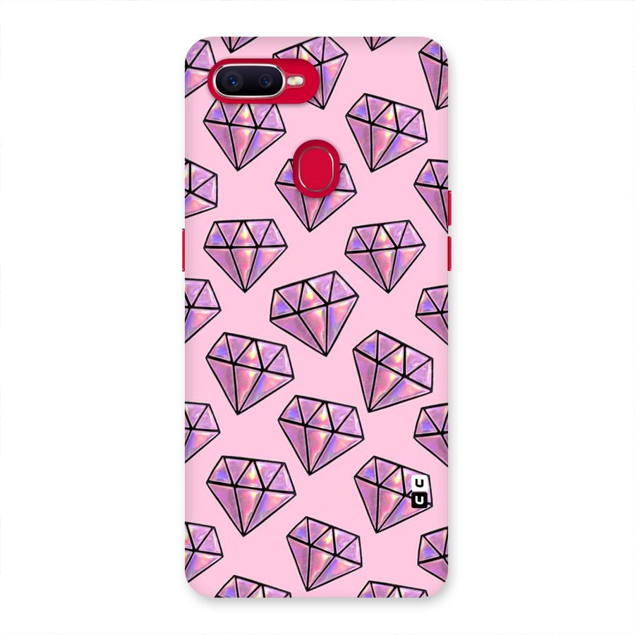 Purple Diamond Designs Back Case for Oppo F9 Pro