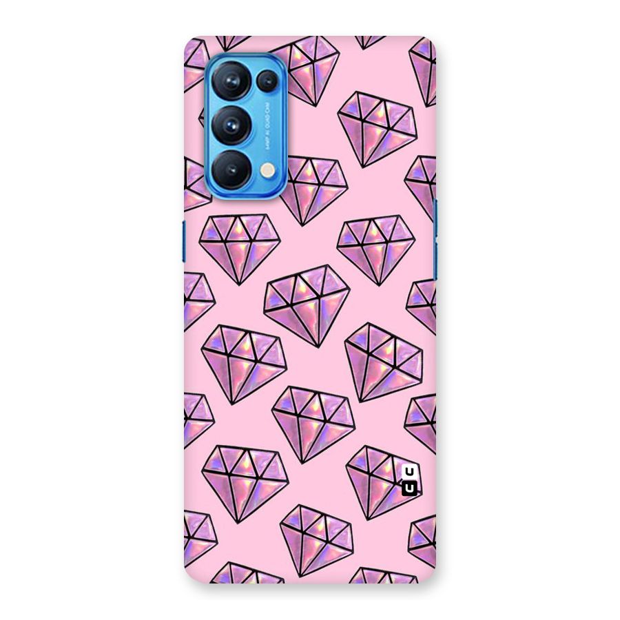 Purple Diamond Designs Back Case for Oppo Reno5 Pro 5G