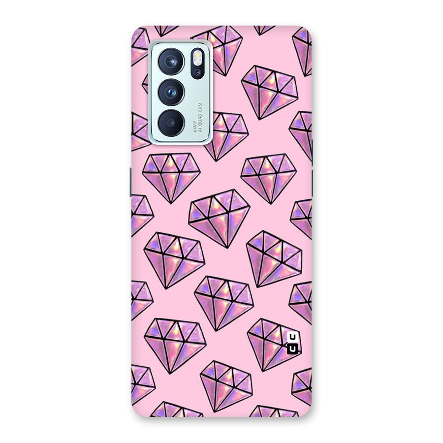 Purple Diamond Designs Back Case for Oppo Reno6 Pro 5G