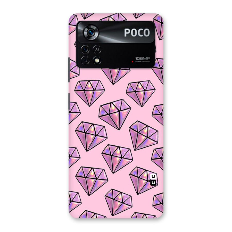 Purple Diamond Designs Back Case for Poco X4 Pro 5G