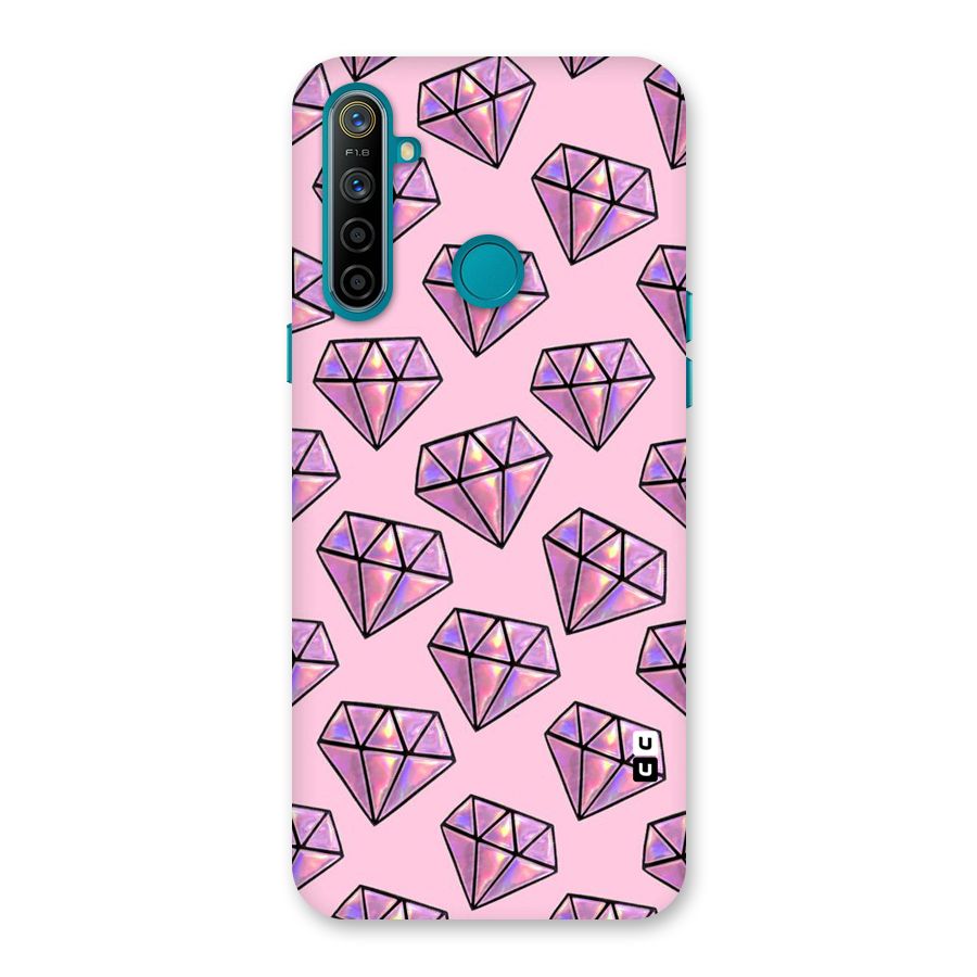 Purple Diamond Designs Back Case for Realme 5i